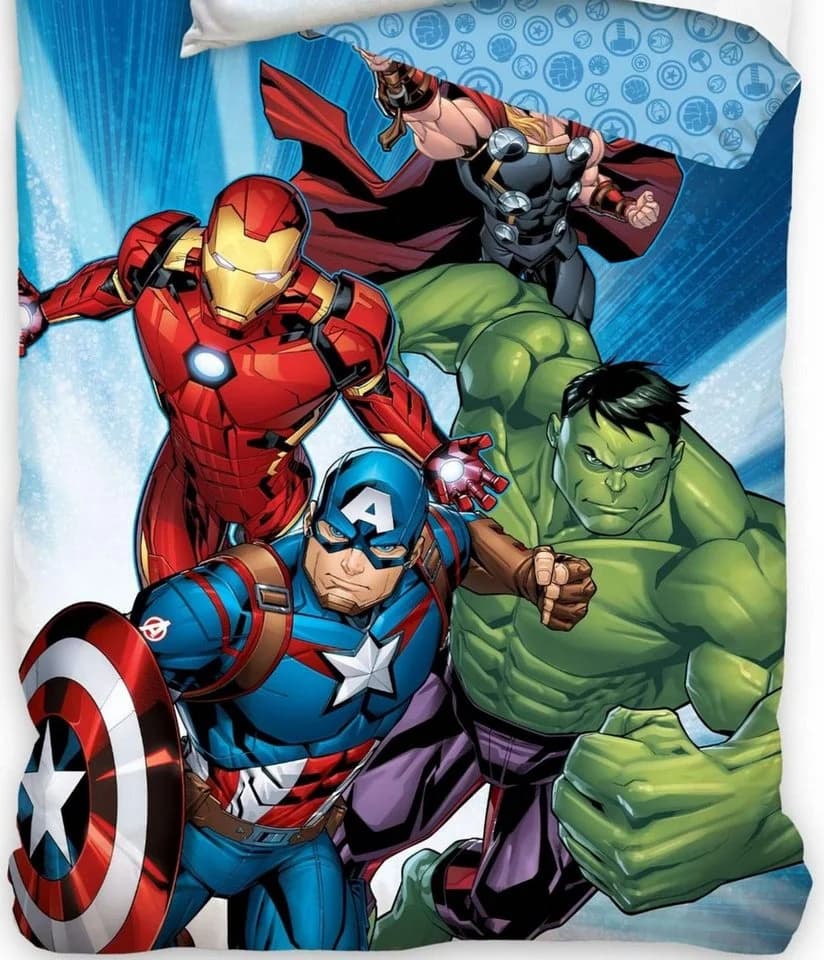 Carbotex Bettwäsche Marvel Avengers 100% Baumwolle - Bild 4