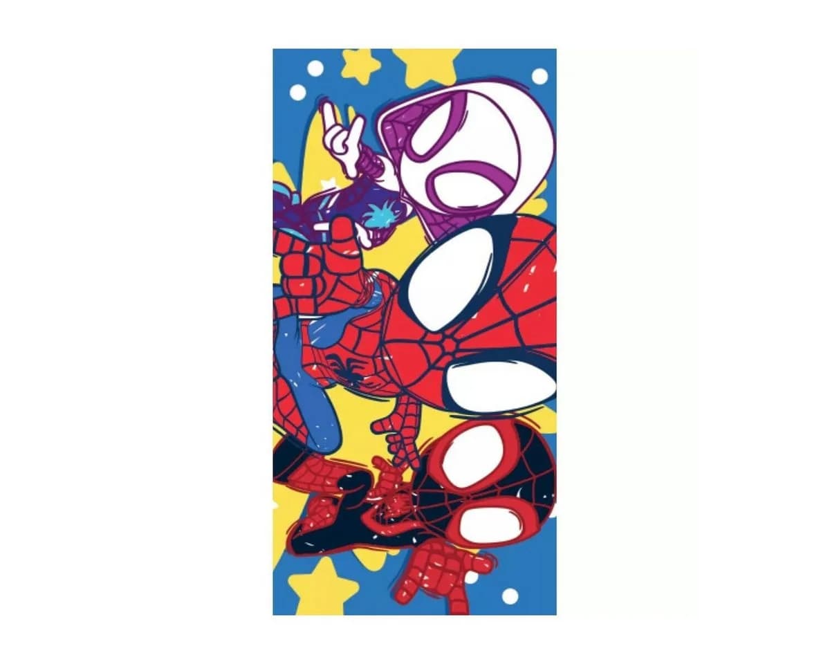 Spiderman Badetuch 70x140cm 100% Baumwolle Bunt