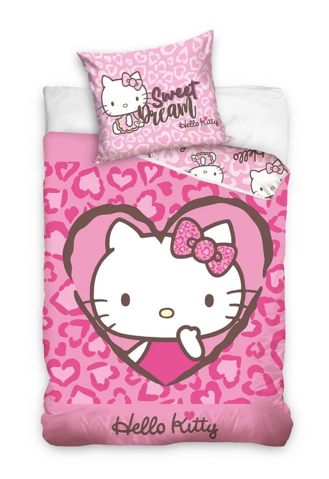 Hello Kitty Kinderbettwäsche 140 x 200 cm