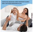 TULENA Matratzenbezug Viskose Anthrazit mit Reißverschluss Bild 4