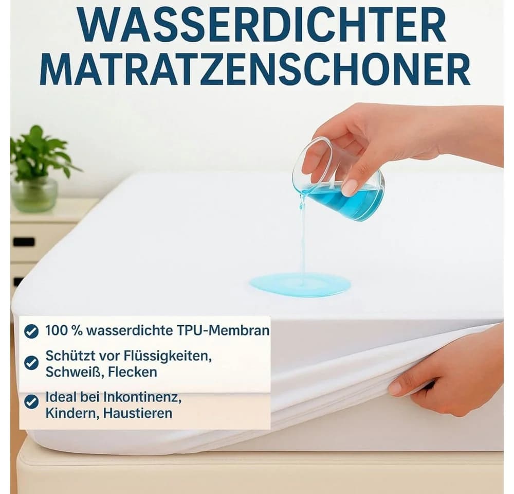 TULENA Matratzenschoner Wasserdicht Jersey - Bild 3