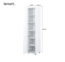 Friderik-EU Kleiderschrank Lenart Bed Concept BC-21 Weiß Bild 2