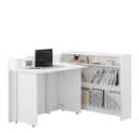 Friderik-EU Klapp-Schreibtisch WORK CONCEPT CW-01 Weiß Hochglanz Bild 1