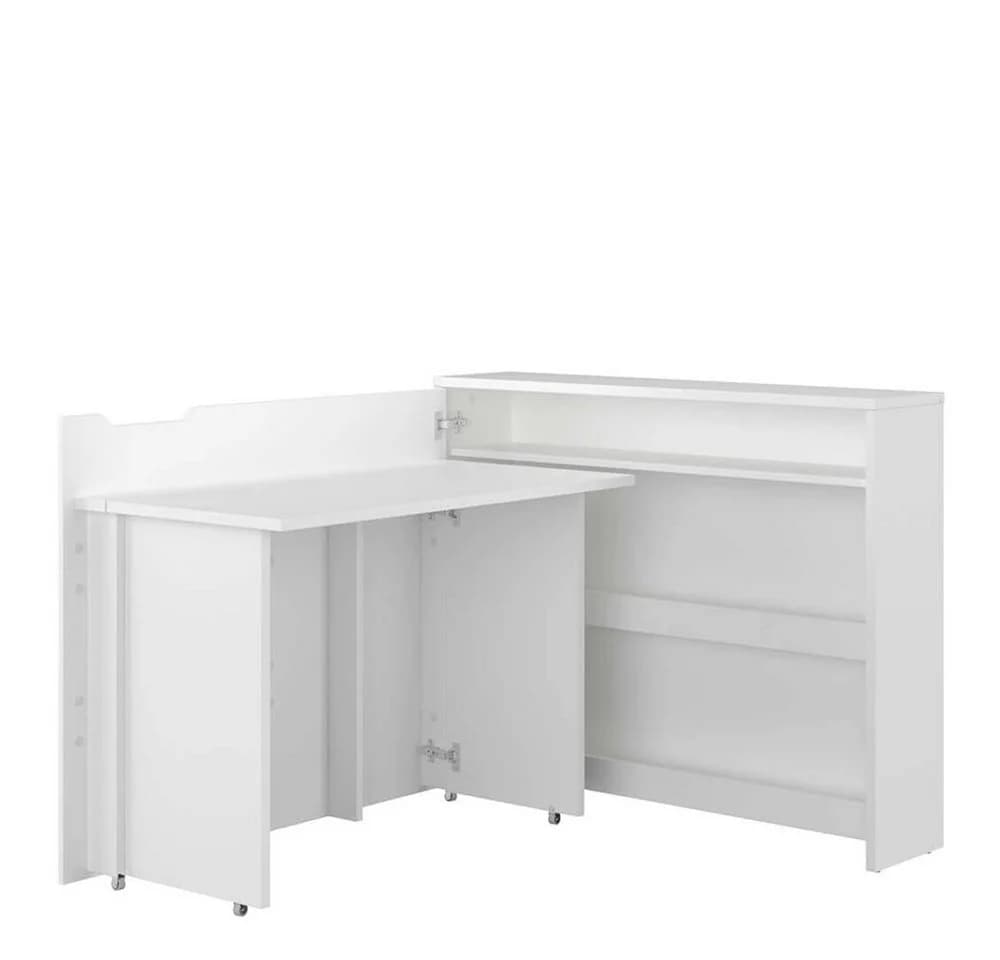 Friderik-EU Klapp-Schreibtisch WORK CONCEPT CW-01 Weiß Hochglanz - Bild 2