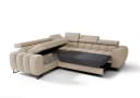 Friderik-EU Ecksofa Aspen Max Relax Grau mit Schlaffunktion und Bettkasten Bild 4