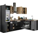BASIC by Balculina Winkelküche Turin Schwarz Matt Bild 3