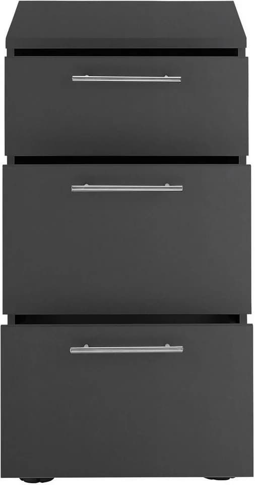 Mehrzweckschrank-Set LAUNDREEZY Unterschrank 50x92x68 cm Anthrazit Matt Holzwerkstoff - Bild 5