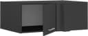 Mehrzweckschrank-Set LAUNDREEZY Eck-Aufsatzschrank Anthrazit Matt Bild 4