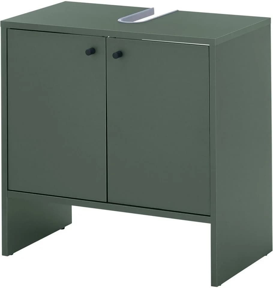 BASIC by Balculina Waschbeckenunterschrank Kairo Olivgrün Modern - Bild 2