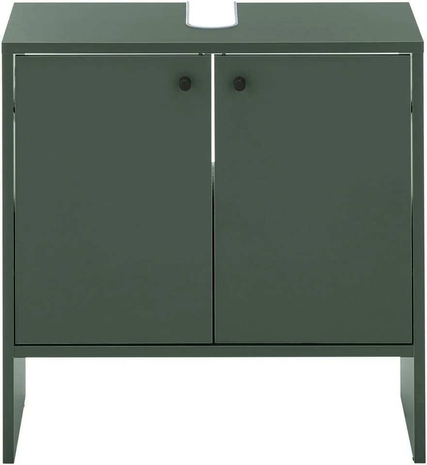 BASIC by Balculina Waschbeckenunterschrank Kairo Olivgrün Modern - Bild 3