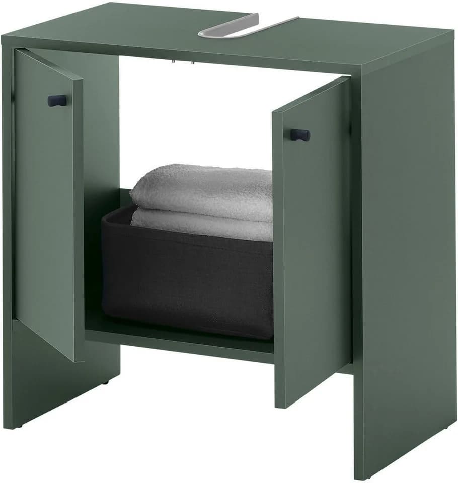 BASIC by Balculina Waschbeckenunterschrank Kairo Olivgrün Modern - Bild 4