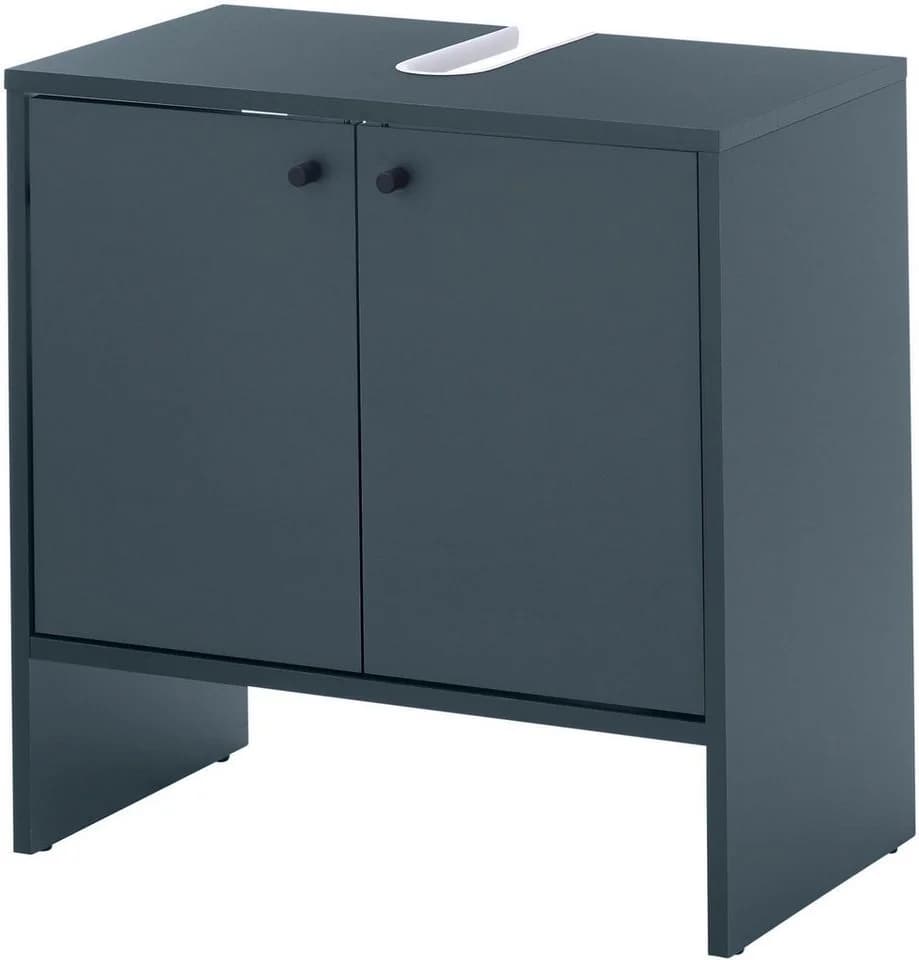 BASIC by Balculina Waschbeckenunterschrank Kairo Dunkelblau Modern - Bild 2