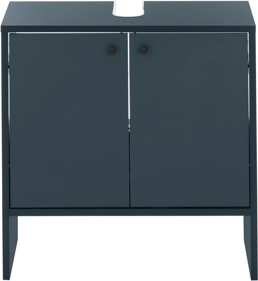 BASIC by Balculina Waschbeckenunterschrank Kairo Dunkelblau Modern - Bild 3