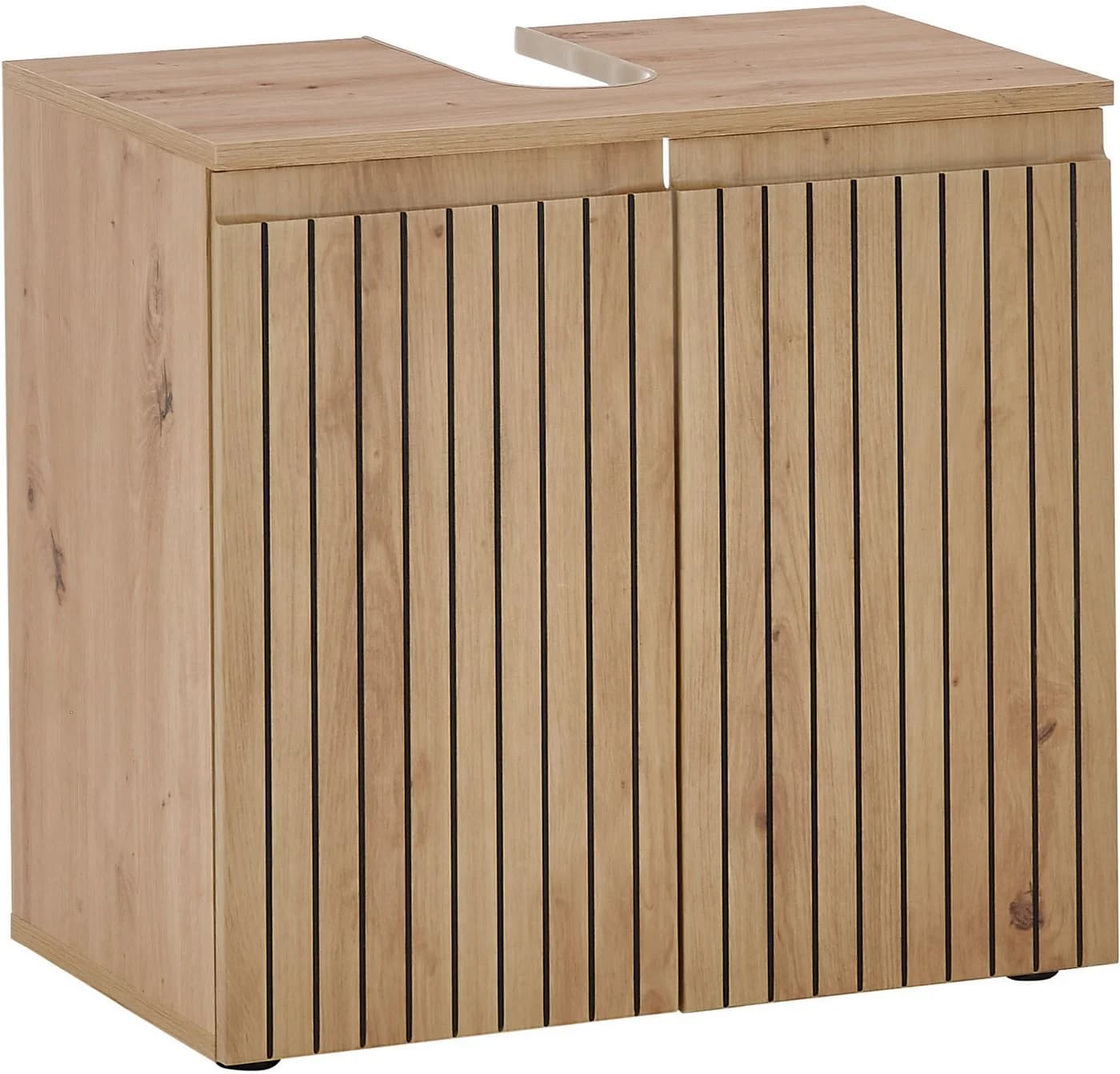 BASIC by Balculina Austin Waschbeckenunterschrank Eiche Artisan Modern - Bild 2