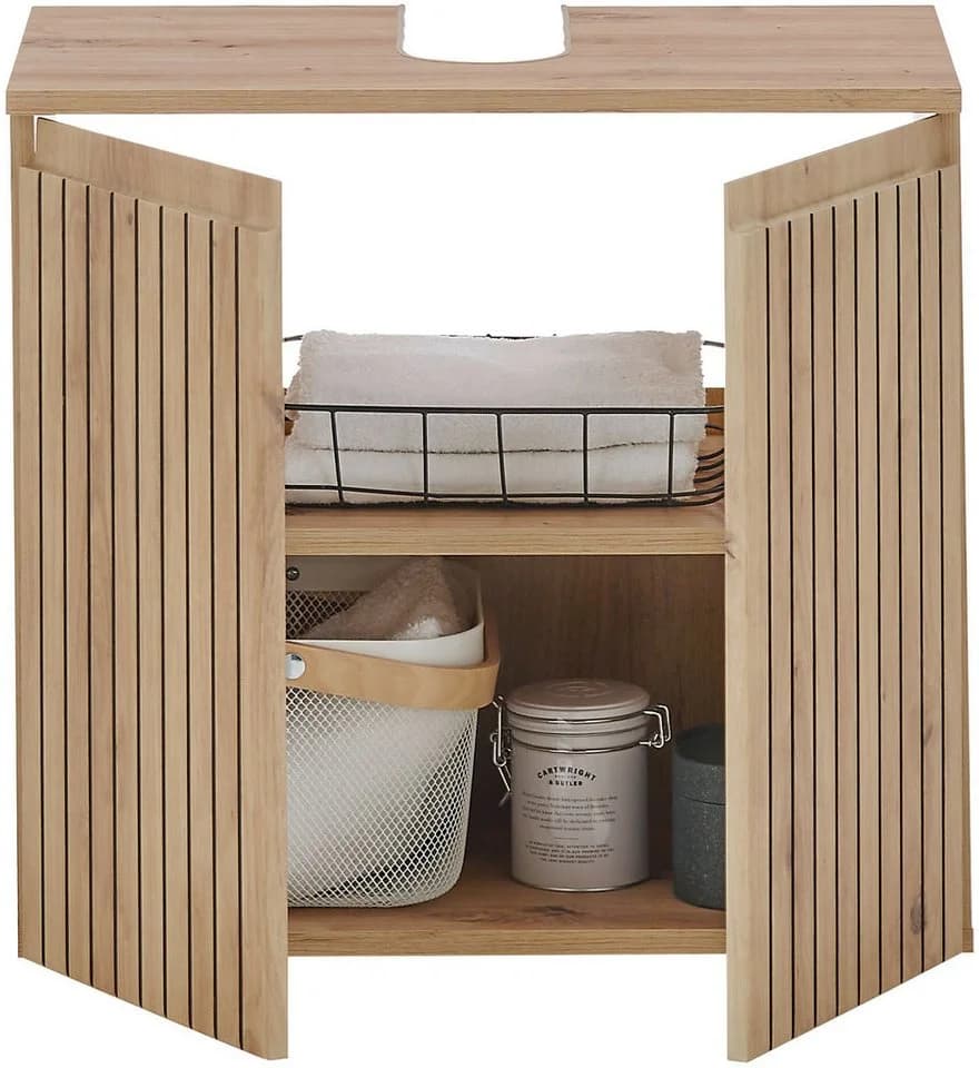 BASIC by Balculina Austin Waschbeckenunterschrank Eiche Artisan Modern - Bild 3