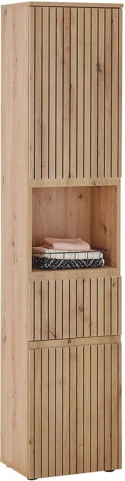 BASIC BY BALCULINA Hochschrank Austin Beige Eiche Soft-Close - Bild 2