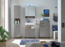 BASIC by Balculina Denver Waschbeckenunterschrank Grau Matt Softclose Bild 1