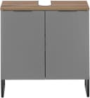 BASIC by Balculina Denver Waschbeckenunterschrank Grau Matt Softclose Bild 3