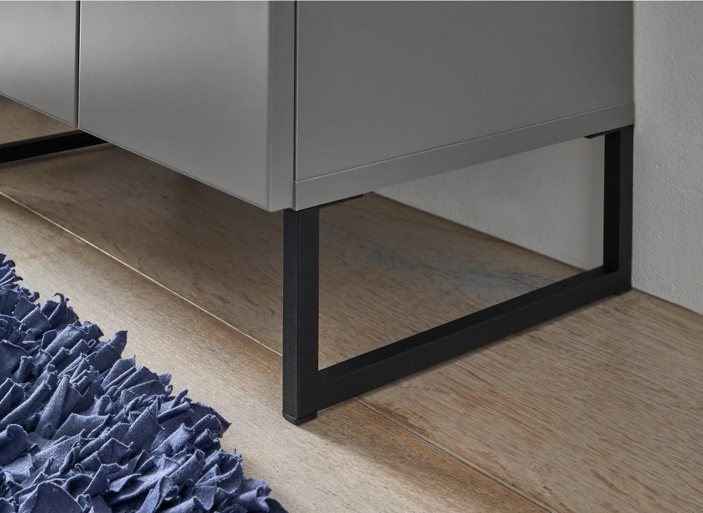 BASIC by Balculina Denver Waschbeckenunterschrank Grau Matt Softclose - Bild 5
