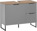BASIC by Balculina Denver Waschbeckenunterschrank Grau Matt Softclose Bild 2