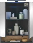 BASIC by Balculina Spiegelschrank Denver Schwarz Matt Softclose Bild 4