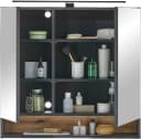 BASIC by Balculina Spiegelschrank Denver Schwarz Matt Softclose Bild 4