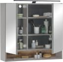 BASIC by Balculina Spiegelschrank Denver Grau Modern Bild 5