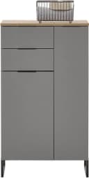 BASIC by Balculina Midischrank Denver Grau Matt Softclose Bild 3