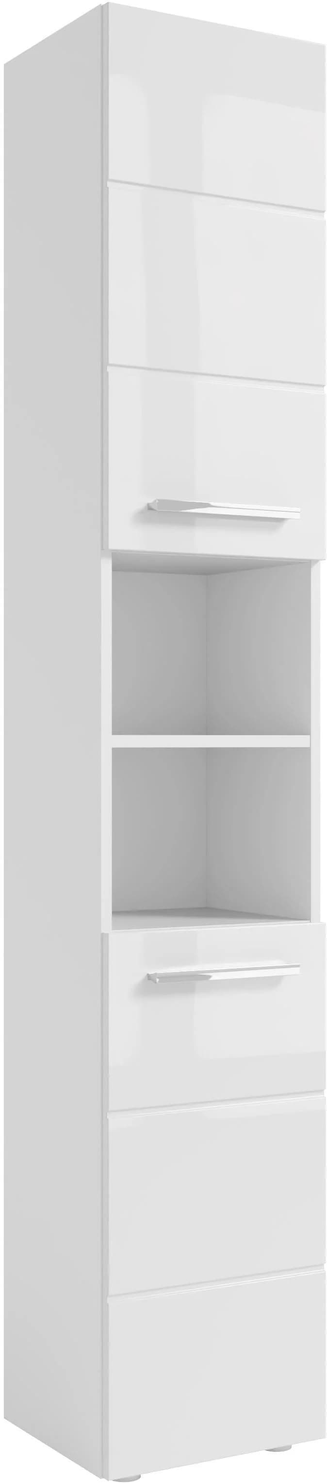 Hochschrank BASIC BY BALCULINA Mandi Weiß Hochglanz - Bild 2