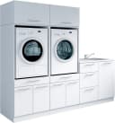 Laundreezy Mehrzweckschrank-Set 6-tlg. Weiß Matt Bild 2