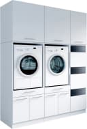 Baur Versand Mehrzweckschrank-Set LAUNDREEZY 6-tlg. Weiß Matt Bild 2