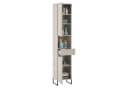 Bega Consult Hochschrank DENVER Beige 2 Türen 1 Schublade Bild 5