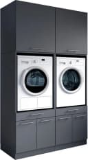 Laundreezy Mehrzweckschrank-Set Anthrazit Matt Bild 2