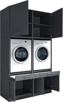 Laundreezy Mehrzweckschrank-Set Anthrazit Matt Bild 3