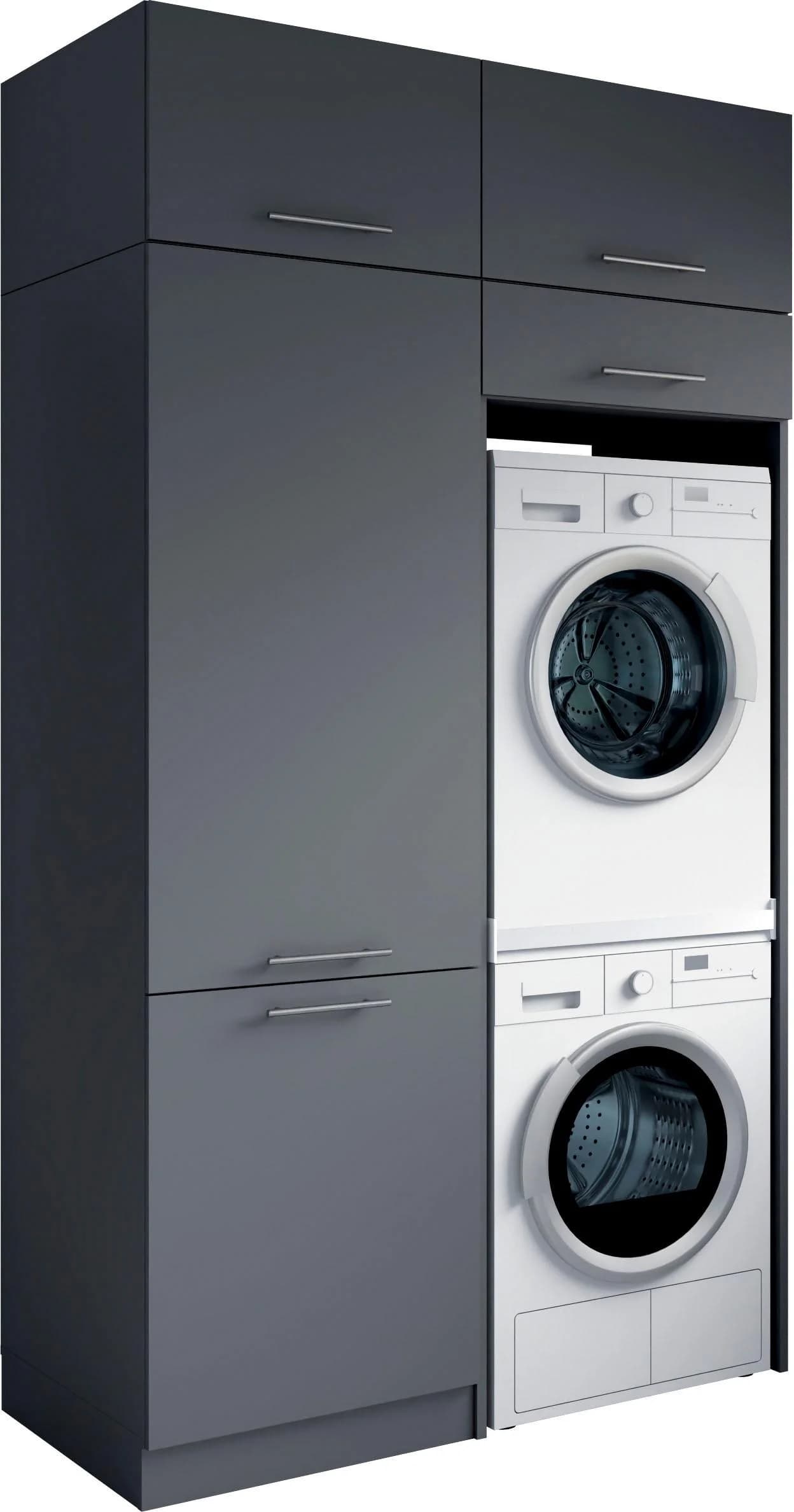 Baur Versand Mehrzweckschrank-Set LAUNDREEZY Anthrazit Matt