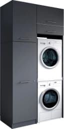 Baur Versand Mehrzweckschrank-Set LAUNDREEZY Anthrazit Matt Bild 2
