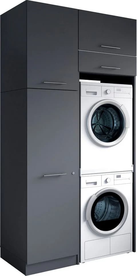 Baur Versand Mehrzweckschrank-Set LAUNDREEZY Anthrazit Matt - Bild 2