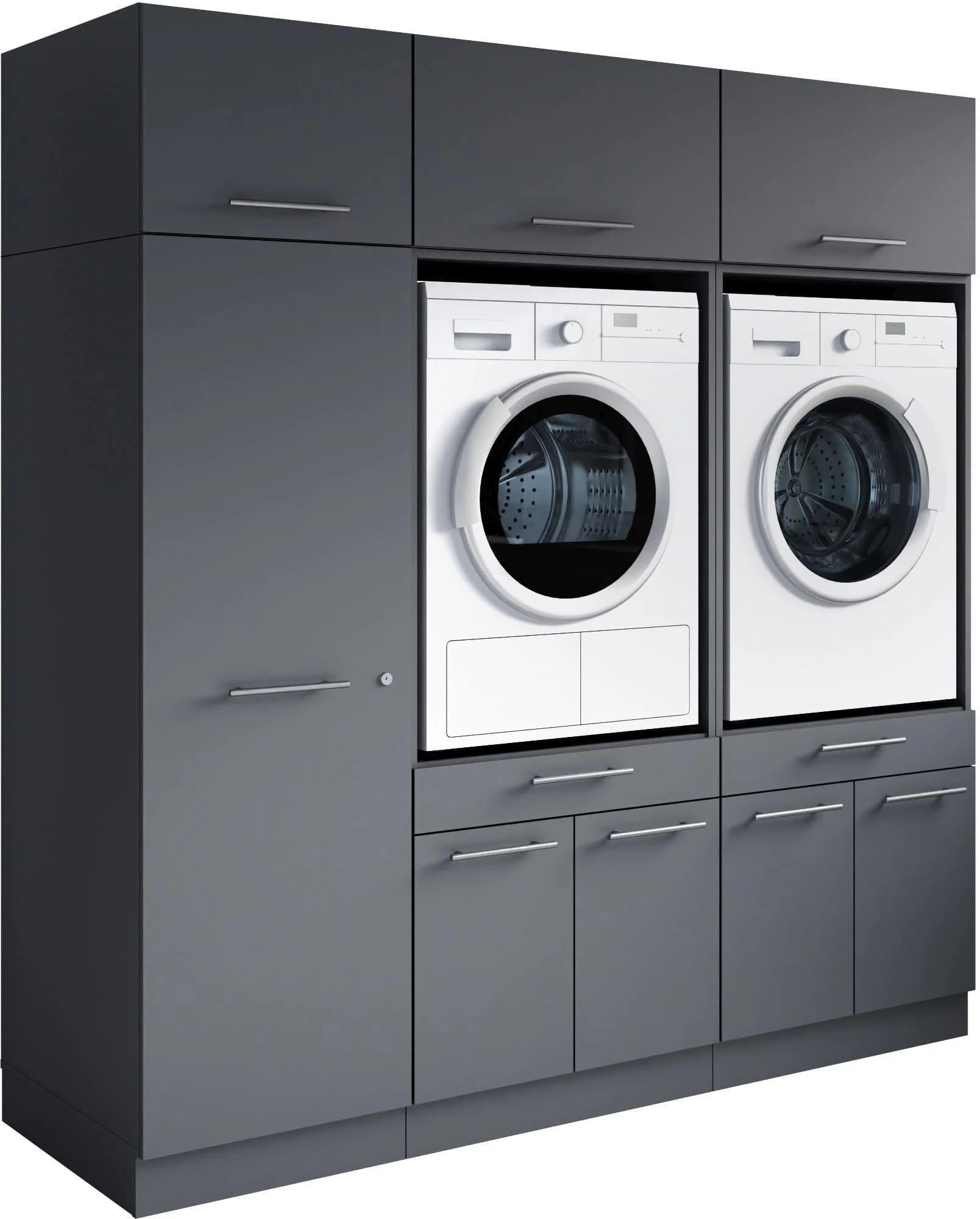 Baur Versand Mehrzweckschrank-Set LAUNDREEZY Anthrazit