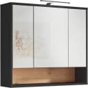 Spiegelschrank BASIC BY BALCULINA Liguria Anthrazit Eichefarben Bild 2