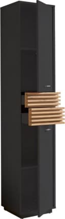 Hochschrank BASIC by Balculina Liguria 38 cm Breite Anthrazit Eichefarben Bild 4
