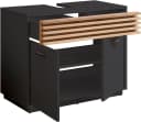 Waschbeckenunterschrank BASIC BY BALCULINA Liguria 80x64x40 cm Anthrazit Eichefarben Bild 5