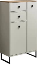 Midischrank BASIC BY BALCULINA Linea Kaschmir Eiche Holzwerkstoff Bild 2