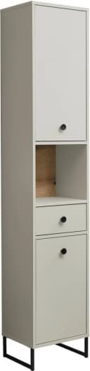 Hochschrank BASIC BY BALCULINA Linea Kaschmir Eiche Holzwerkstoff Bild 2