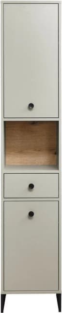 Hochschrank BASIC BY BALCULINA Linea Kaschmir Eiche Holzwerkstoff Bild 3