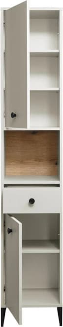 Hochschrank BASIC BY BALCULINA Linea Kaschmir Eiche Holzwerkstoff Bild 4