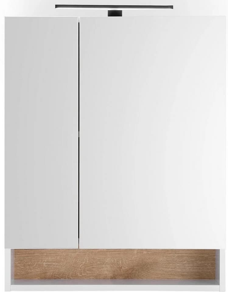 Spiegelschrank BASIC BY BALCULINA "Denver" Weiß Soft-Close - Bild 3