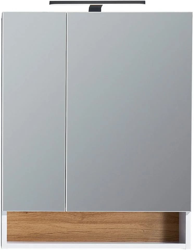 Spiegelschrank BASIC BY BALCULINA "Denver" Weiß Soft-Close - Bild 4