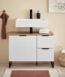 BASIC by Balculina Waschbeckenunterschrank Denver Weiß Matt Bild 1