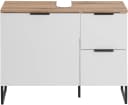 BASIC by Balculina Waschbeckenunterschrank Denver Weiß Matt Bild 3