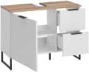 BASIC by Balculina Waschbeckenunterschrank Denver Weiß Matt Bild 4